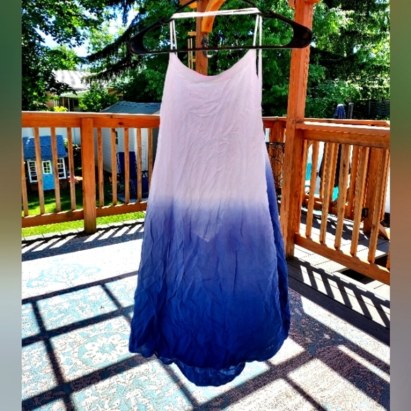 Victoria's Secret Other - VS Ombre Beach Cover-up Mini Dress